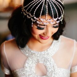 Fancy Face | Wedluxe Magazine’s “Gatsby Glamour“