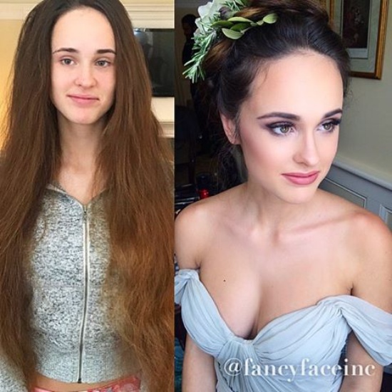 Fancy Face | Before and After