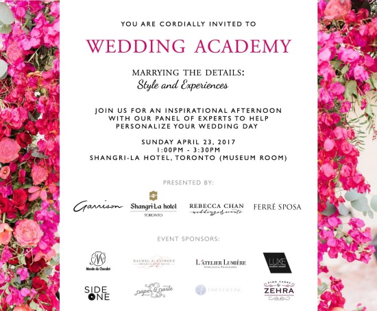 Fancy Face Blog | Wedding Academy – April 23 2017