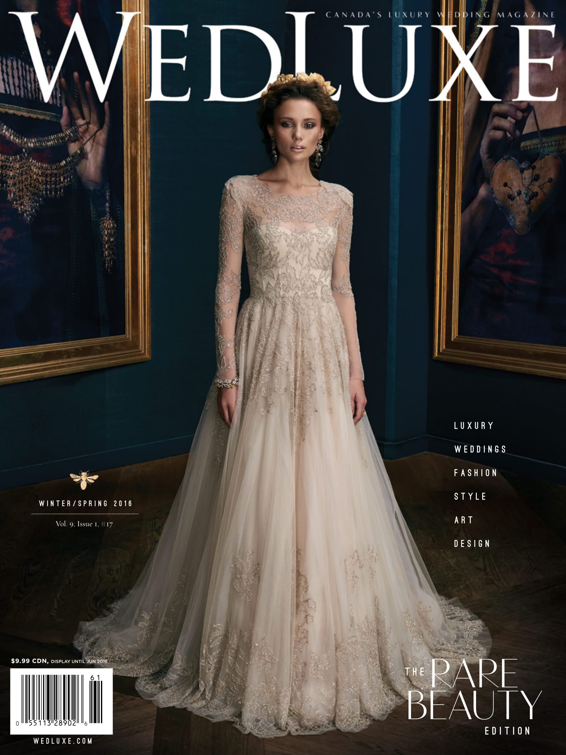 Fancy Face | Wedluxe Winter/ Spring 2016