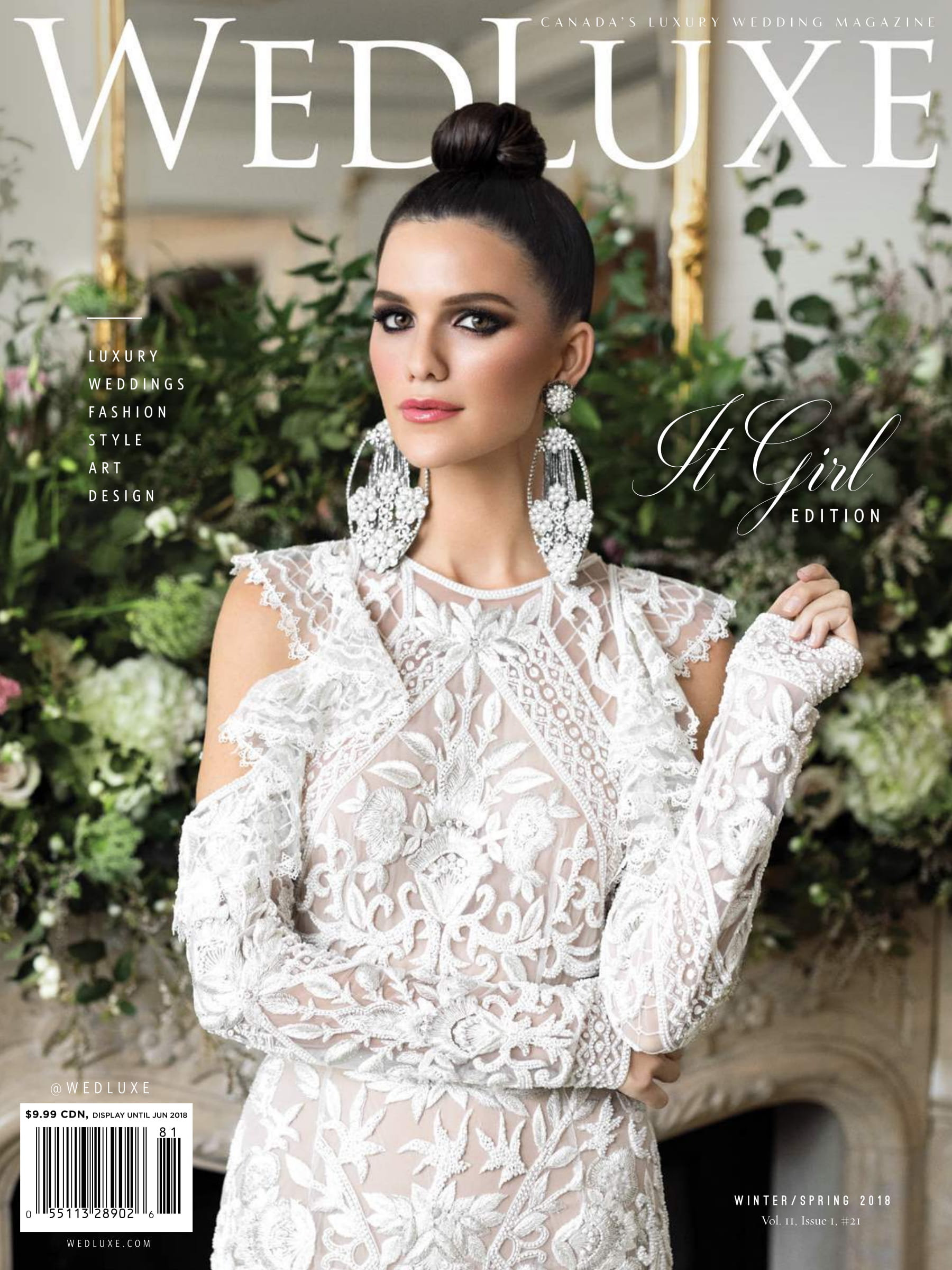 Fancy Face | Wedluxe Winter/ Spring 2018