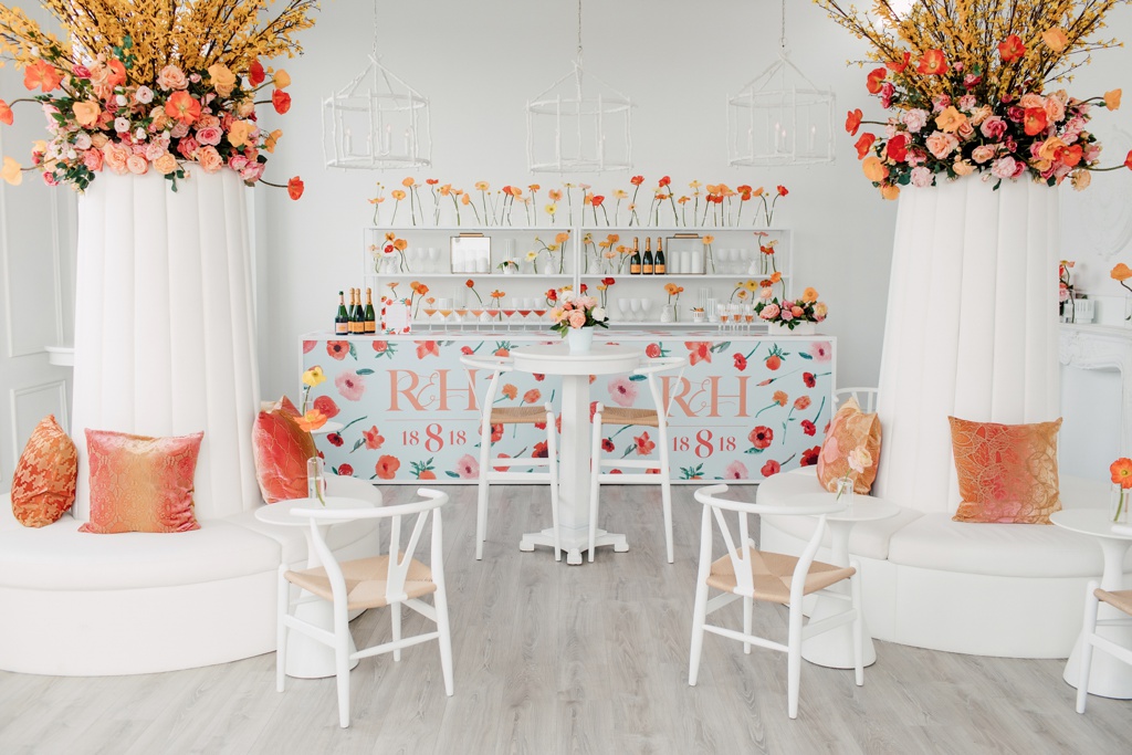 Mint Room Studios | WedLuxe Editorial | Playful Poppies | Fancy Face