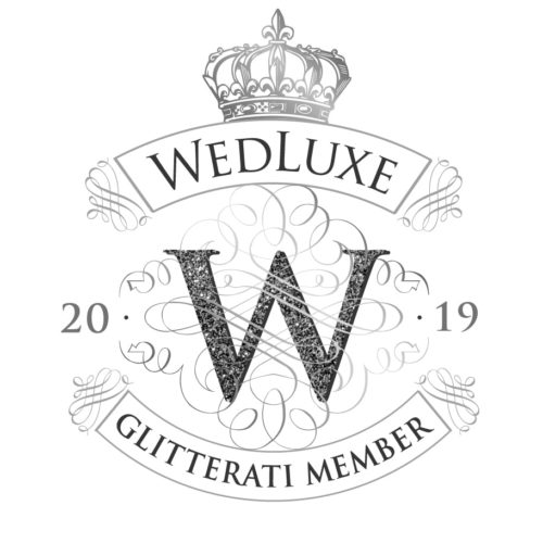 WedLuxe 2019 Glitterati Member | Fancy Face