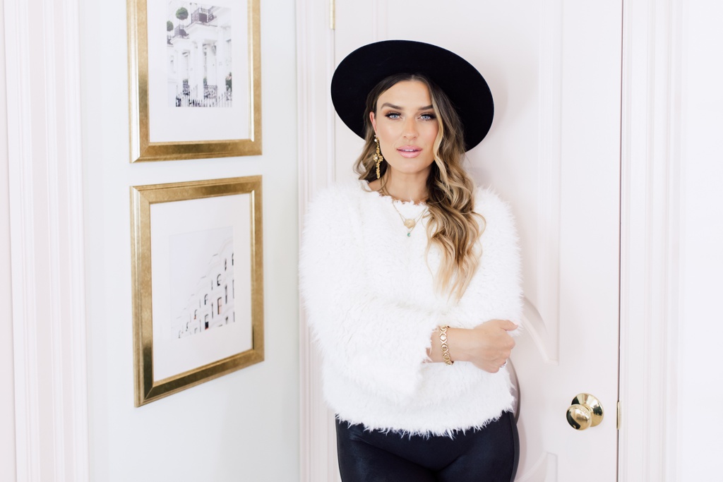 February Favourites | Vince Camuto Sweater | Joël Joseph Hat