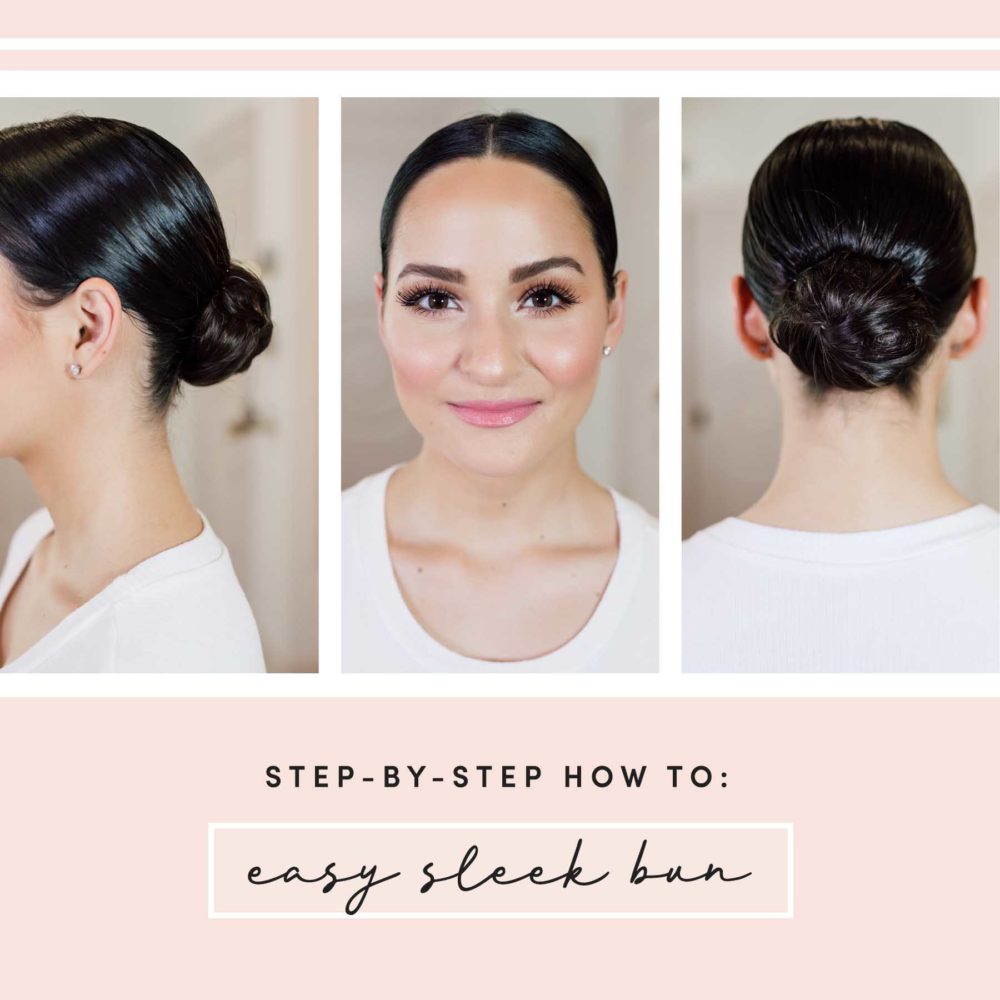 Sleek Bun Tutorial | Fancy Face Blog