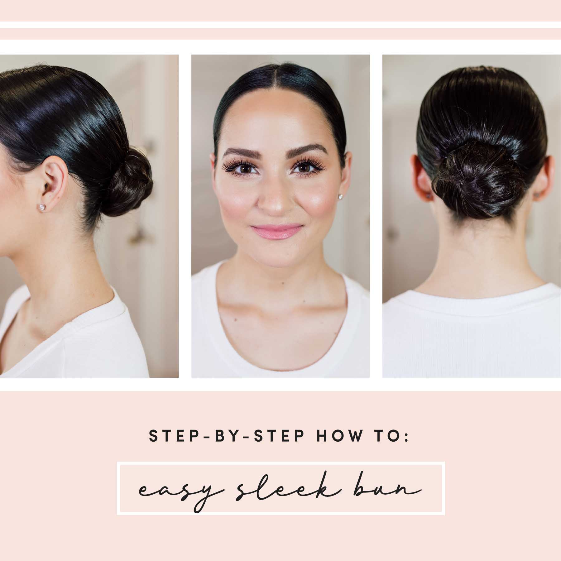 How To: Style Your Hair into a Sleek Bun | Fancy Face Inc.