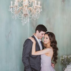 Engagement Shoot | Purple Engagement Dress
