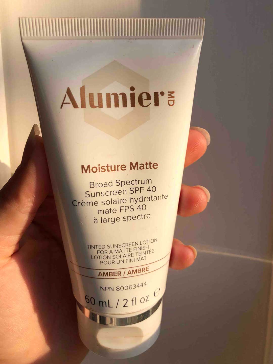 Alumier Moisture Matte Broad Spectrum SPF 40