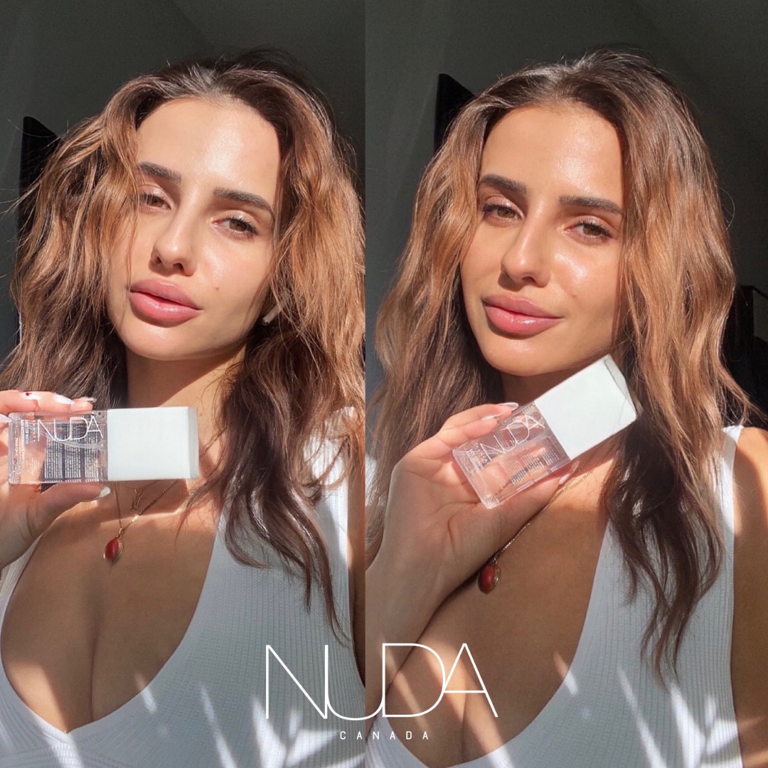 NUDA Face Tan Water | Before and After