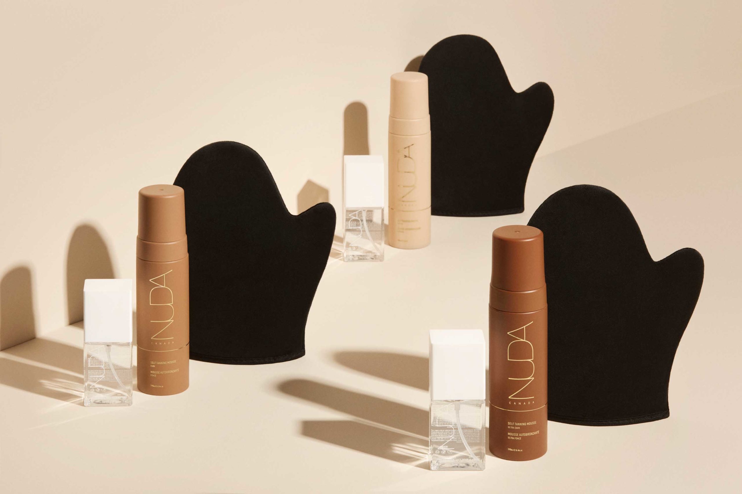 NUDA Self-Tanning Products | Different Shades