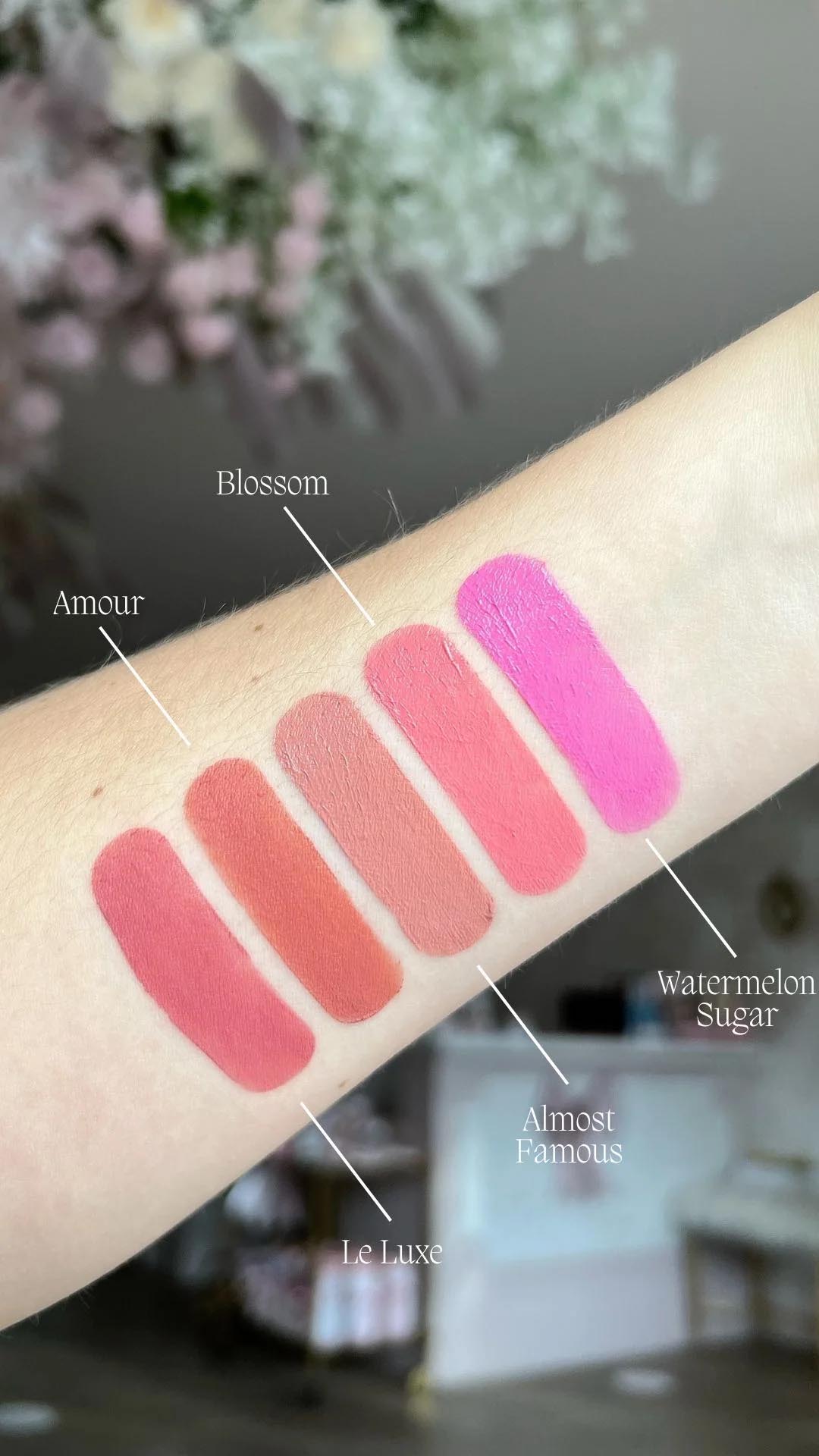 Cream Blush Swatches