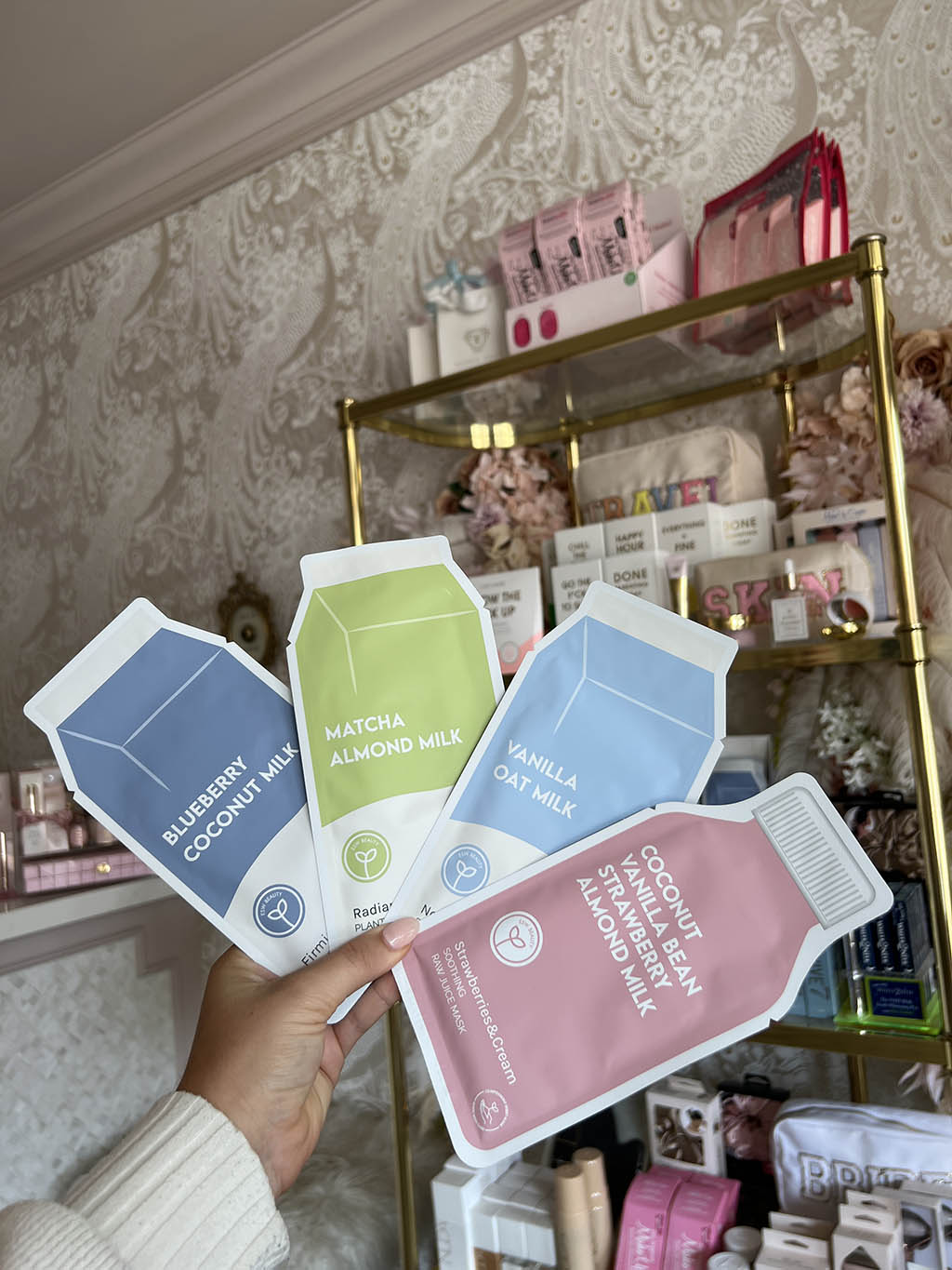 Plant-based, compostable sheet masks