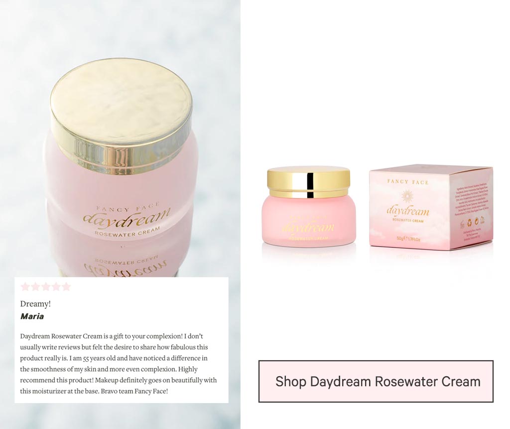 Daydream Rosewater Cream | 2024 Skincare trends
