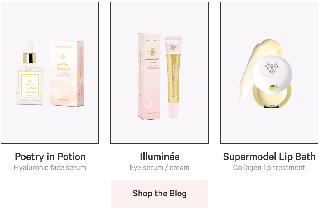 Shop the blog | Fancy Face products